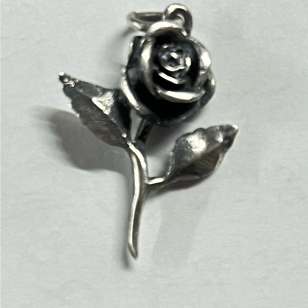 James Avery Silver Rose